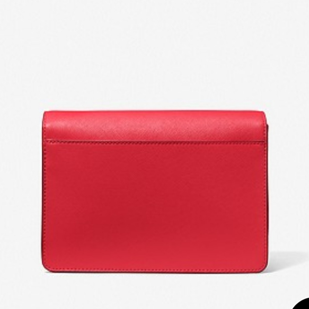 Michael Kors Daniela Large Leather Crossbody - Picture 4 of 6